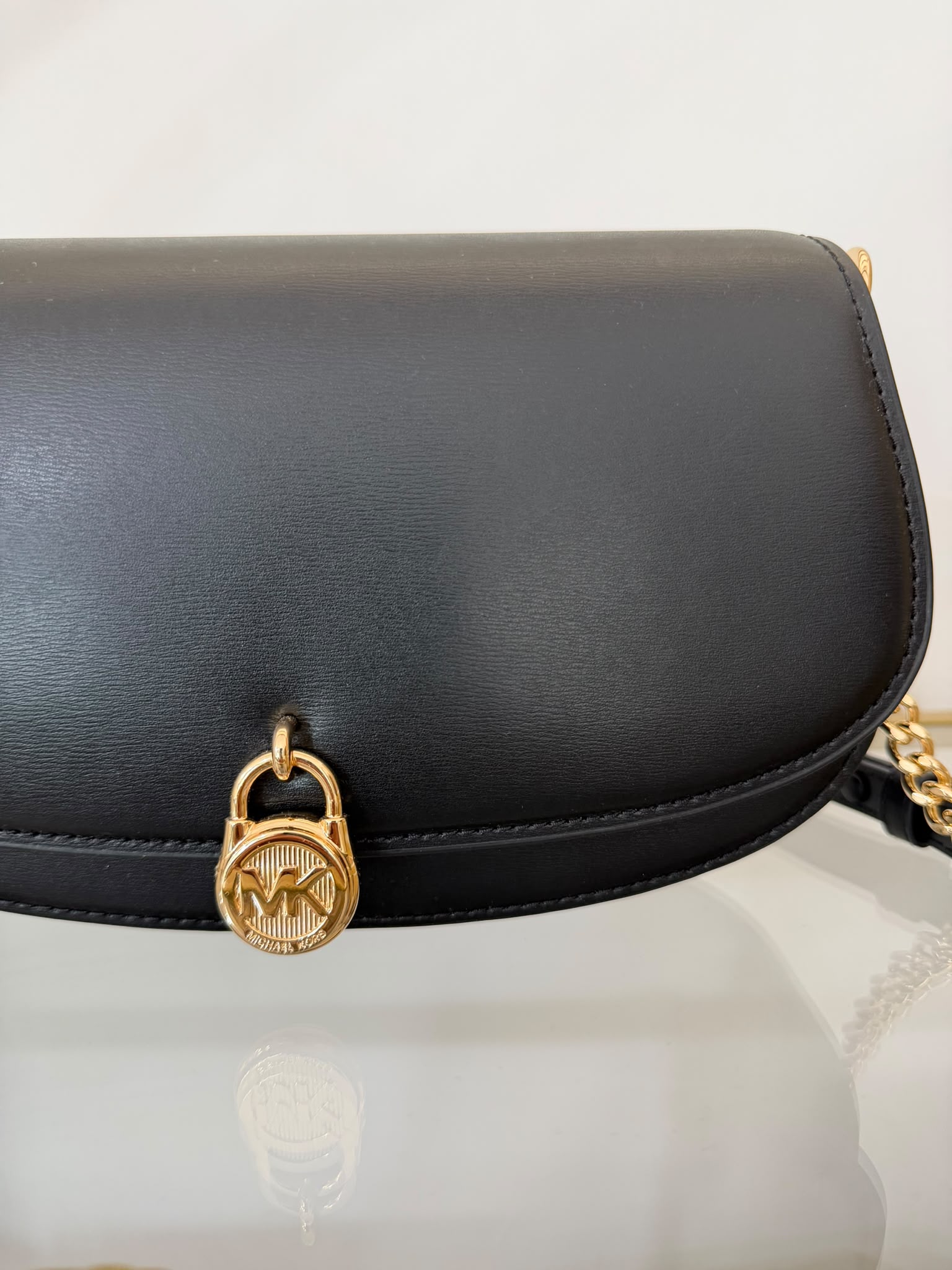 Michael Kors tracolla Mila Black