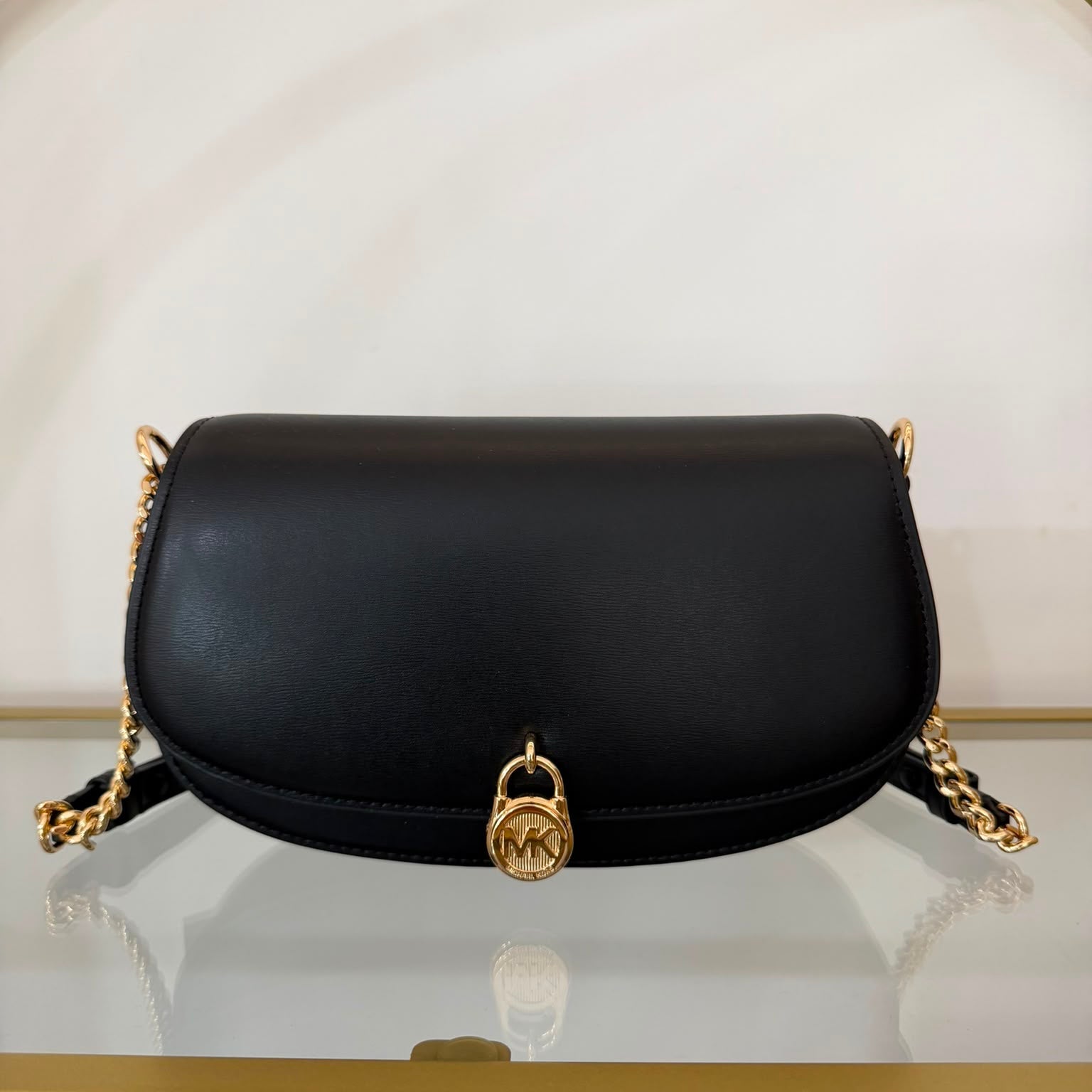 Michael Kors tracolla Mila Black