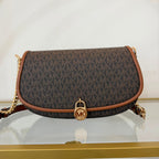 Michael Kors tracolla Mila Brown