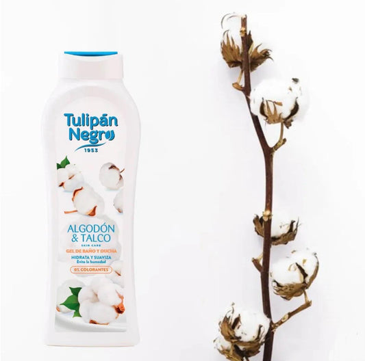 Tulipán Negro - Bagnoschiuma Algodon & Talco