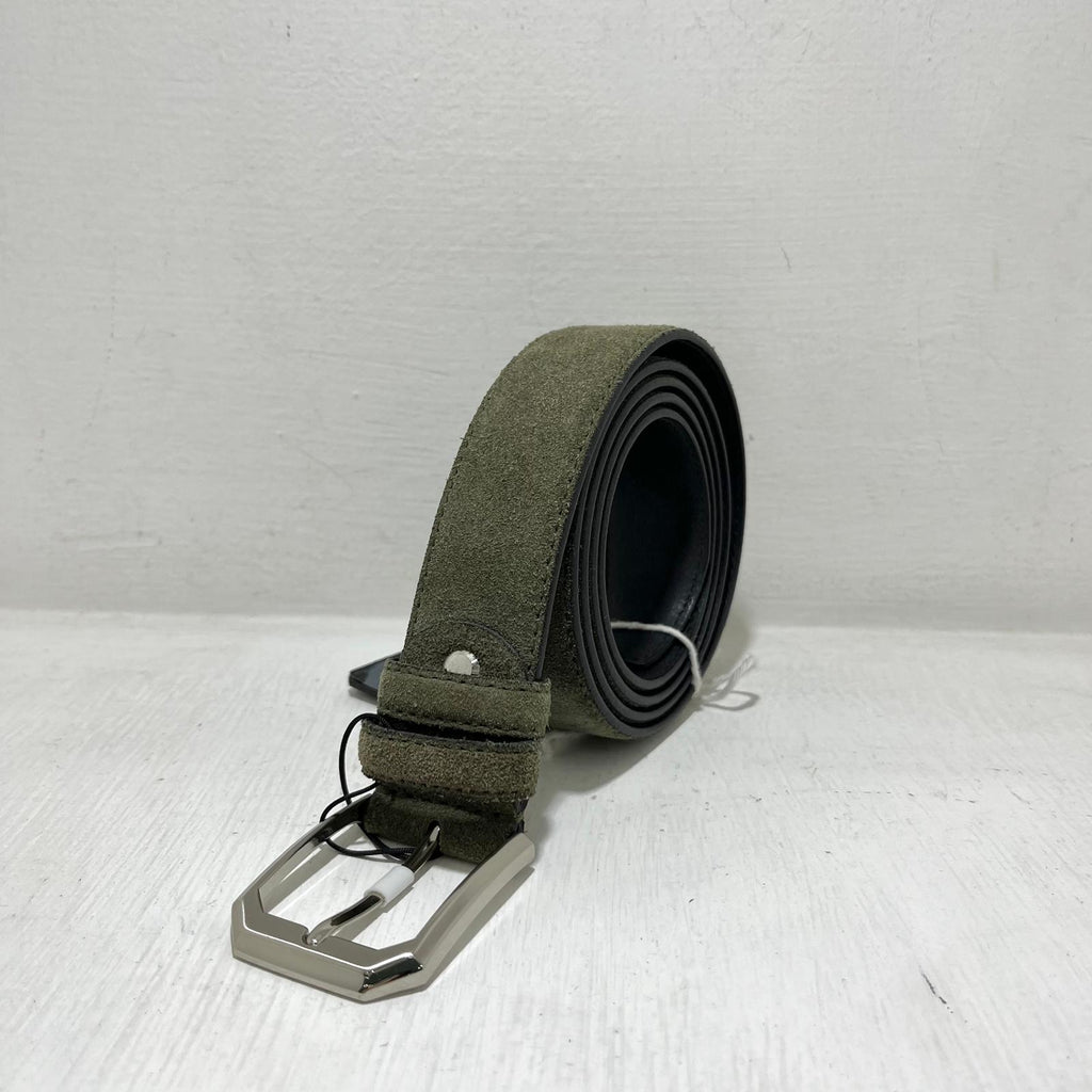 Cintura in suede - Militar Green