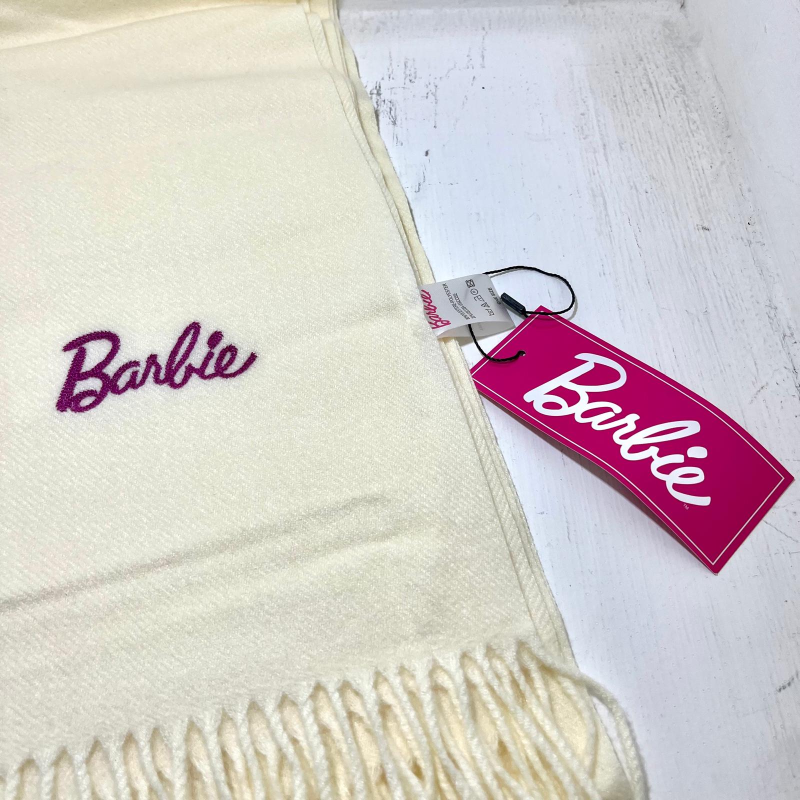 Sciarpa Barbie Panna