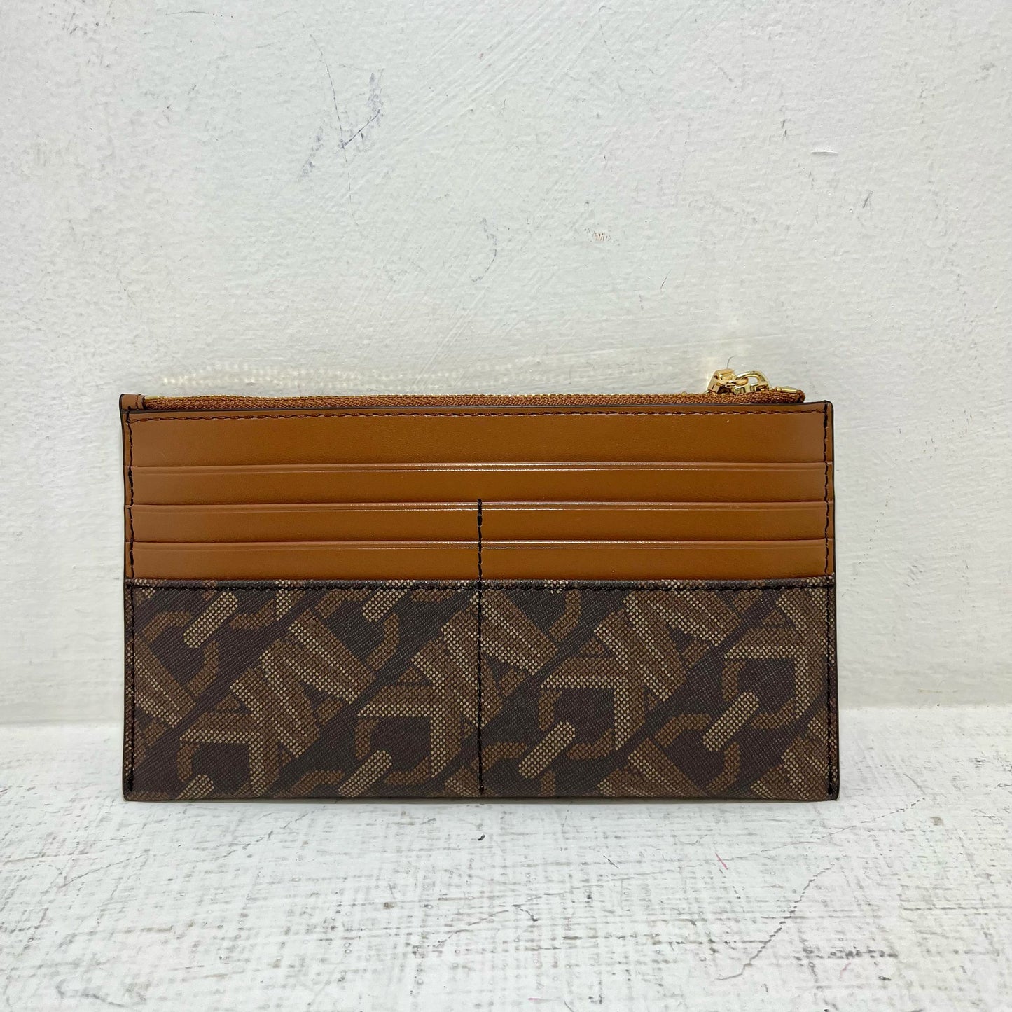Michael Kors Empire Card Case LG - Brown/Lugga