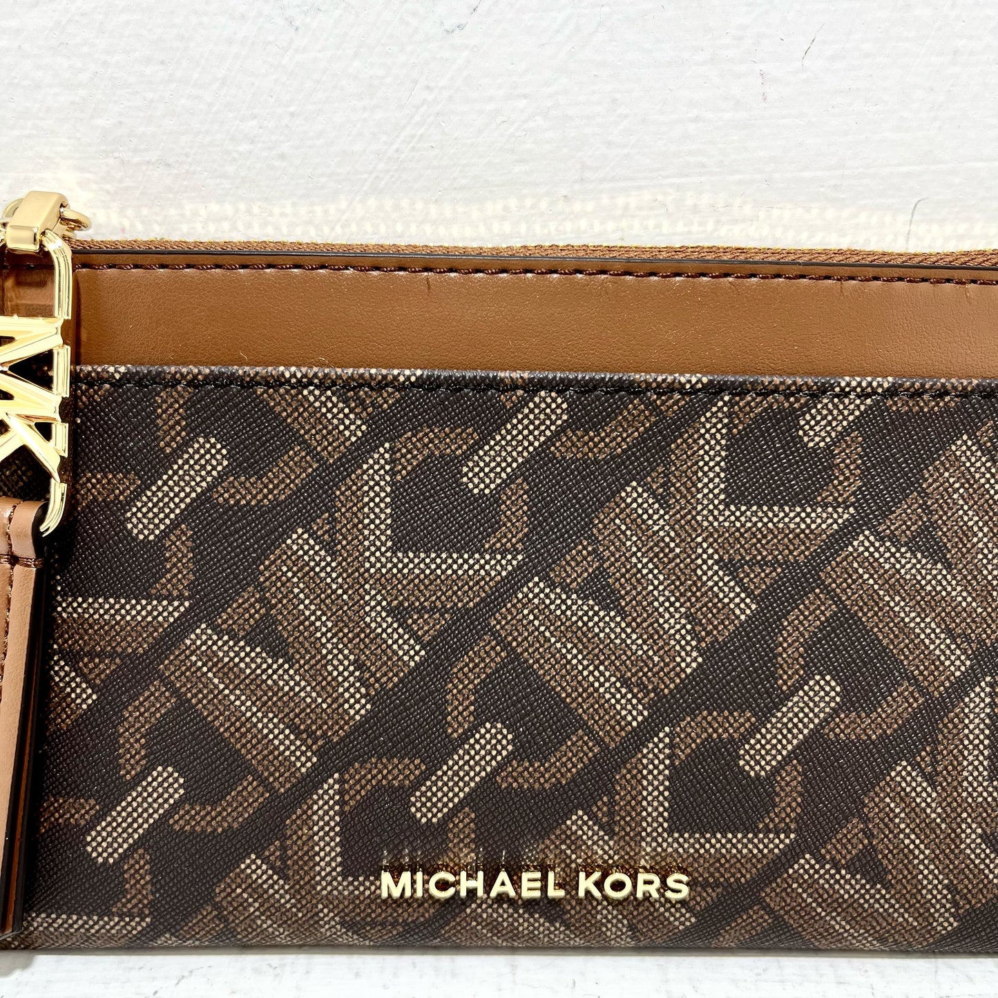 Michael Kors Empire Card Case LG - Brown/Lugga