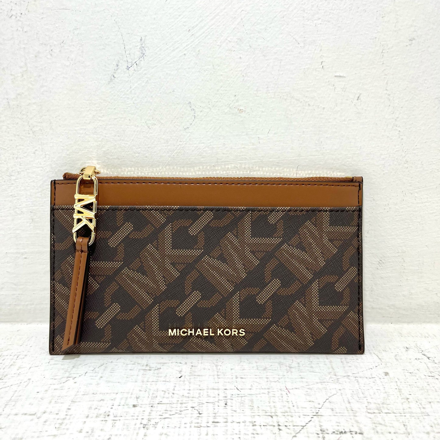Michael Kors Empire Card Case LG - Brown/Lugga