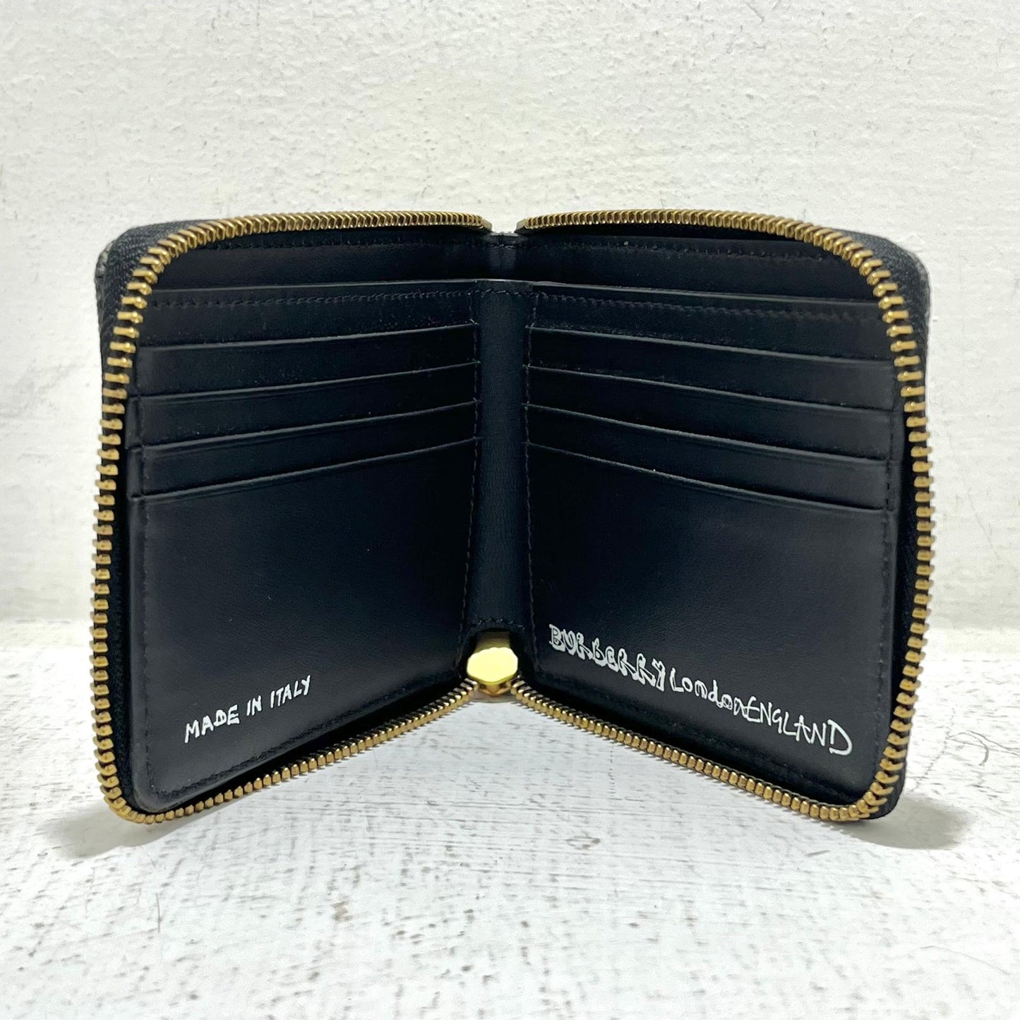 Portafoglio Burberry Canvas