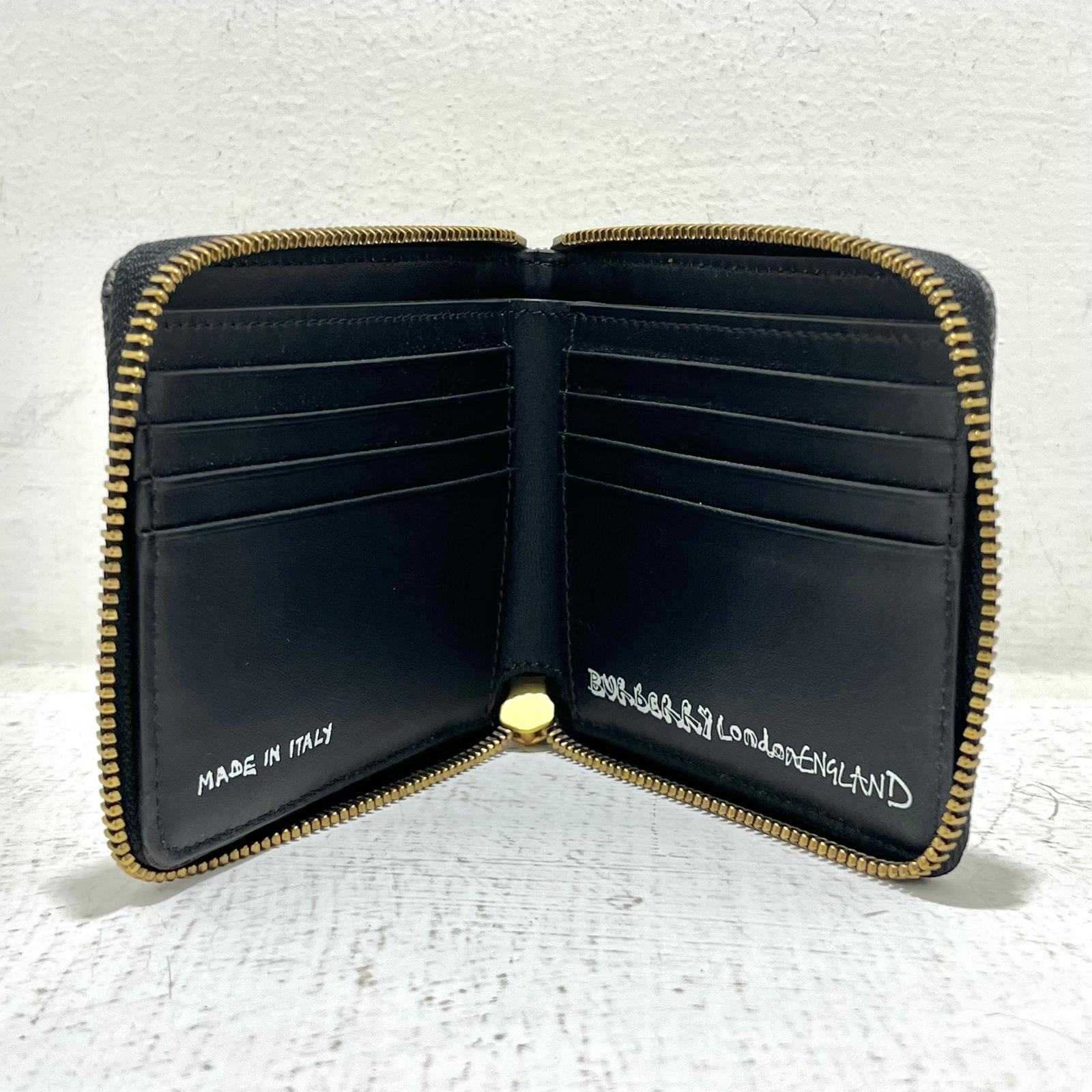 Portafoglio Burberry Canvas