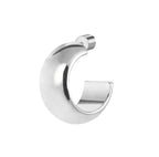 Orecchino a lobo a cerchietto 1,8 cm con chiusura perla