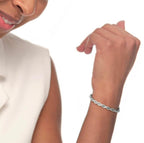 Bracciale catena corda 6,8 mm