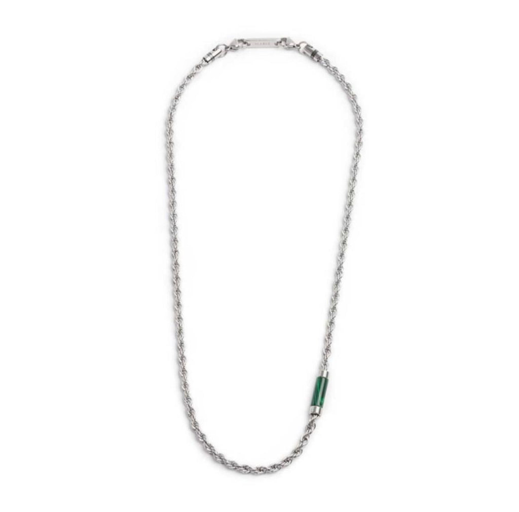 Collana con elemento in pietra