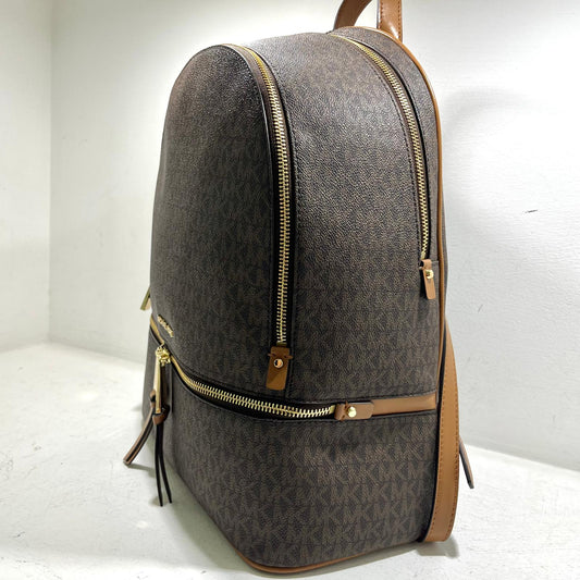 Michael Kors Rhea Zip LG - Brown