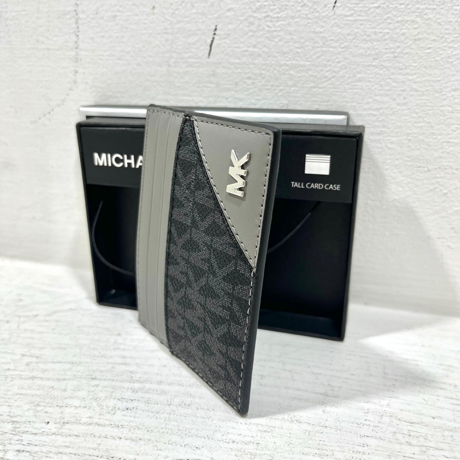 Michael Kors Portacarte - Steel Grey