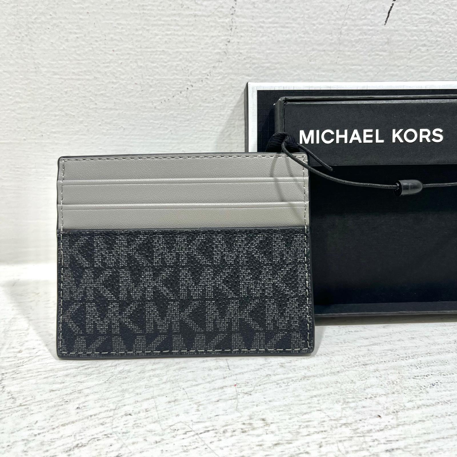 Michael Kors Portacarte - Steel Grey