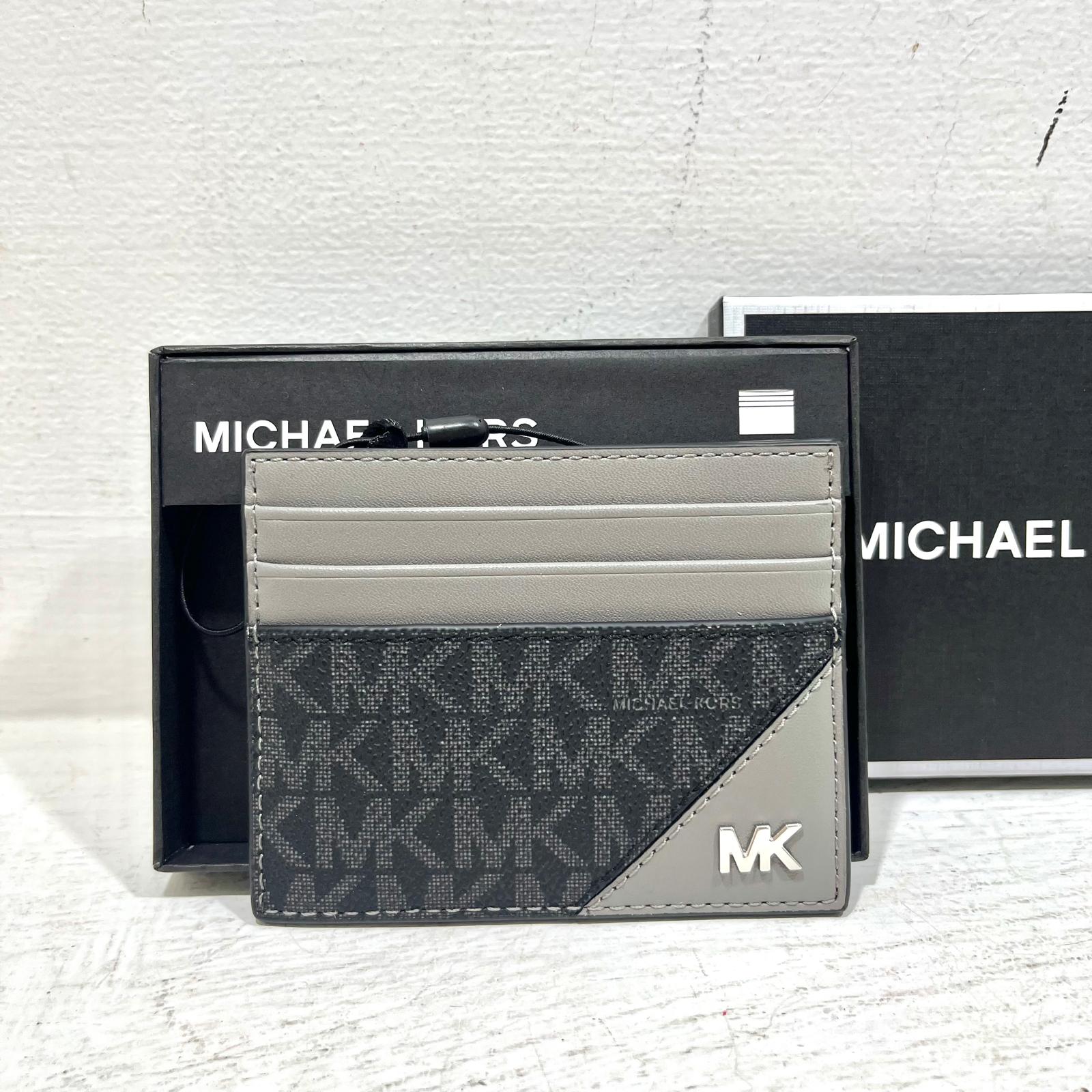 Michael Kors Portacarte - Steel Grey