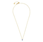 Collana con zircone baguette