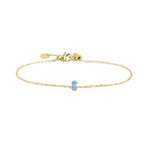 Bracciale con zircone baguette