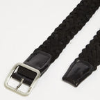Cintura intrecciata - Nero