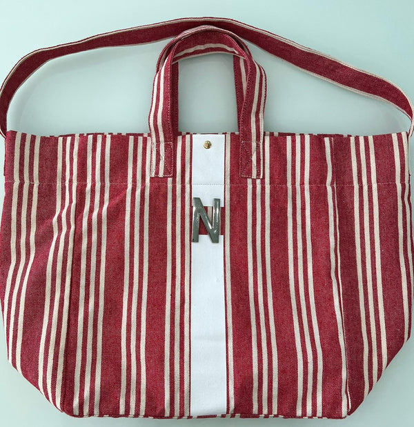 Mia Bag Borsa Mare Red Stripes Mia Bag